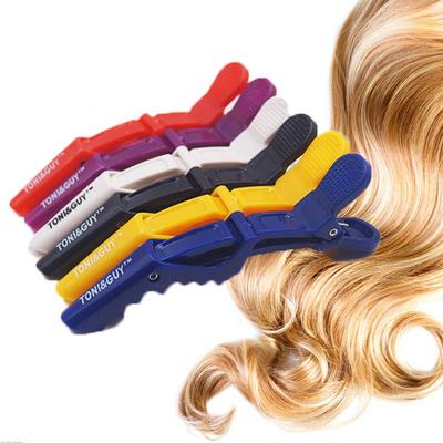 Lote de 6 pinzas de plástico para el pelo, pinzas para peluquería, pinzas para el pelo, pinzas para el pelo, pinzas para el pelo, accesorios de peluquería