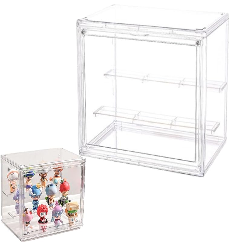 

Crystal craft figure case collection display UV cut acrylic shelf exhibition