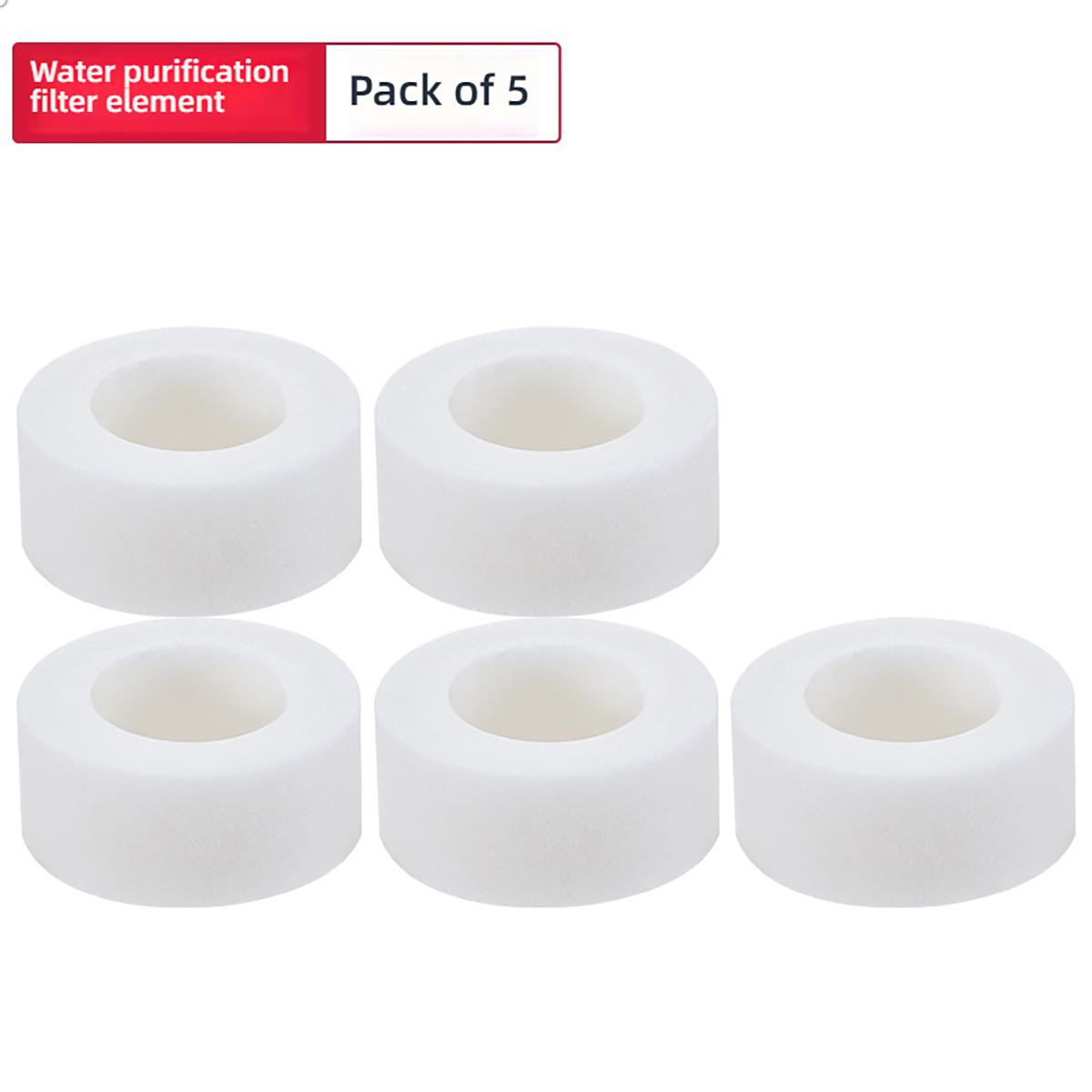 

Universal Splash Proof Faucet Filter - removes rust/deposits, retains minerals, easy to install Healthy Wash Water