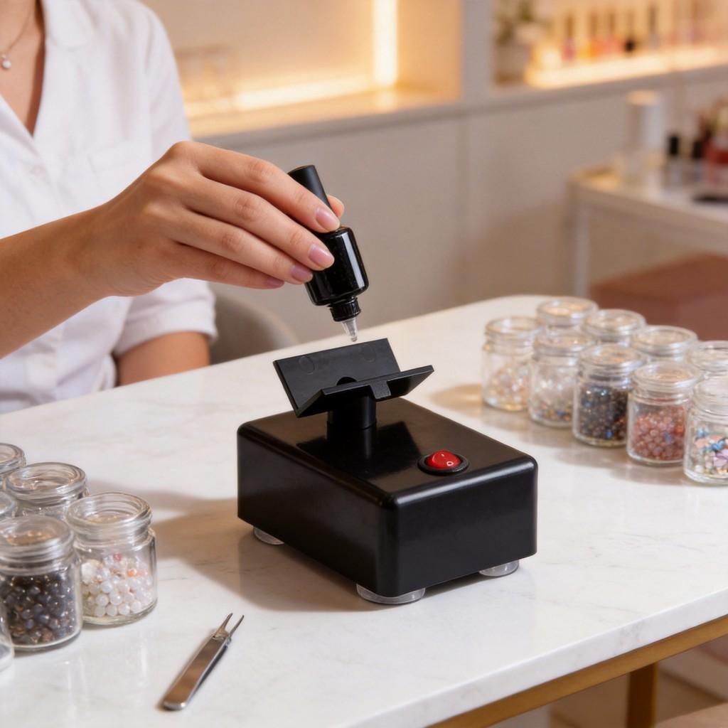 Nail Polish Shaker Machine For Manicure Professionals With Abs Material And Multiple Plug Types