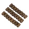 24 PCS Hair Beard Beads Vintage Large Hole Dreadlocks Tube Beads for Men Women Hair Decoration 10 X 13mm