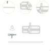 Enrichment Adapter Water Outlet Nozzle Transparent Control Levels Set The Flow Easily To Be