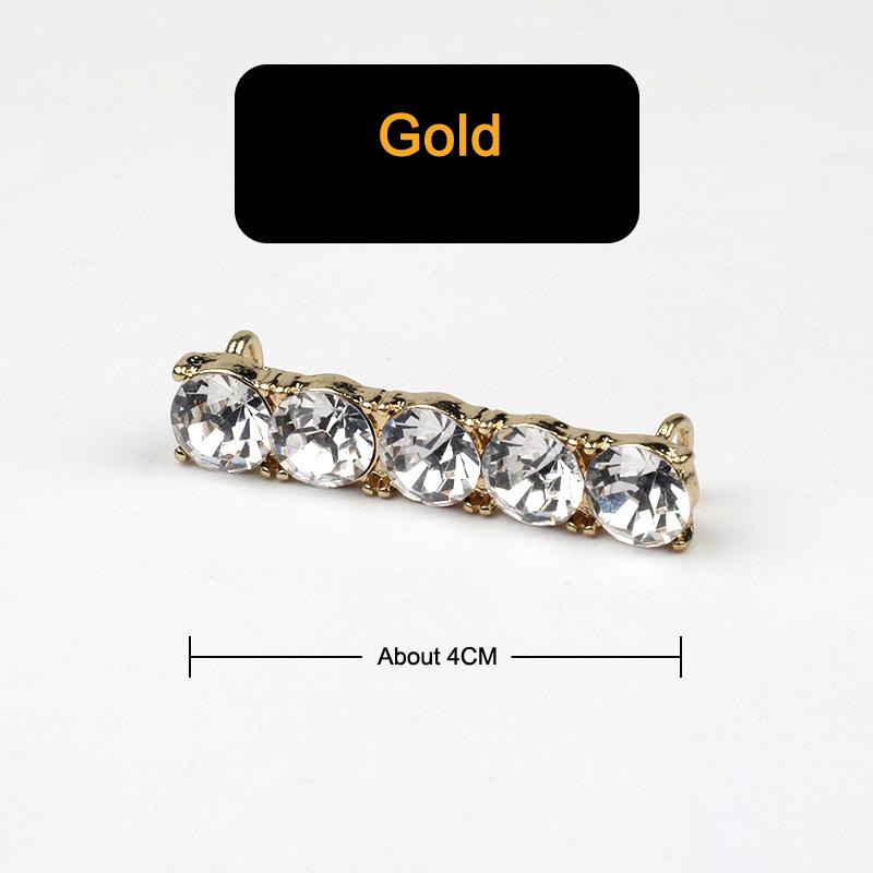 Sneakers Shoelaces Decoration Metal Shoelace Buckle Pearl Shoes Charm Accessories Shiny Rhinestones Women Shoe laces Decorative