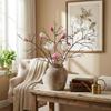 Large Artificial Magnolia Flower Real Touch Realistic Faux Magnolia Branch Plastic Handmade Simulation Big Magnolia Living Room