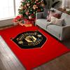 1pc Office Printed Area Carpet, Manchester United Manchester City Rug, Home Sofa Chair Mat For Christmas and Halloween Décor