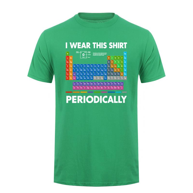 I Wear This Shirt Periodically Tshirt Funny Periodic Table Chemistry Teacher Science Nerd T Shirt Da277