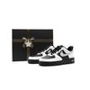 Air Force 1 Slip Resistant Abrasion Resistant Low Top Skateboard Shoes Unisex Black White CW2288-001(Team1098-SBOX)
