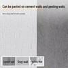 3D Waterproof Self-Adhesive Coarse Peel Wallpaper for Bathrooms, Bedrooms, Kitchens - Mold & Oil-Proof, Moisture Resistant.