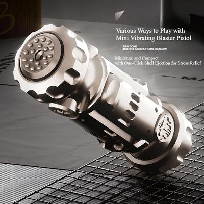 Χειροβομβίδα Κρότου Fidget Spinner Μινιατούρα Πιστόλι Παιχνίδι με Αφαιρούμενα Καλύμματα Ανακούφιση Άγχους Δακτύλου Παιχνίδια για Ενήλικες Παιδιά Καλύτερα Δώρα
