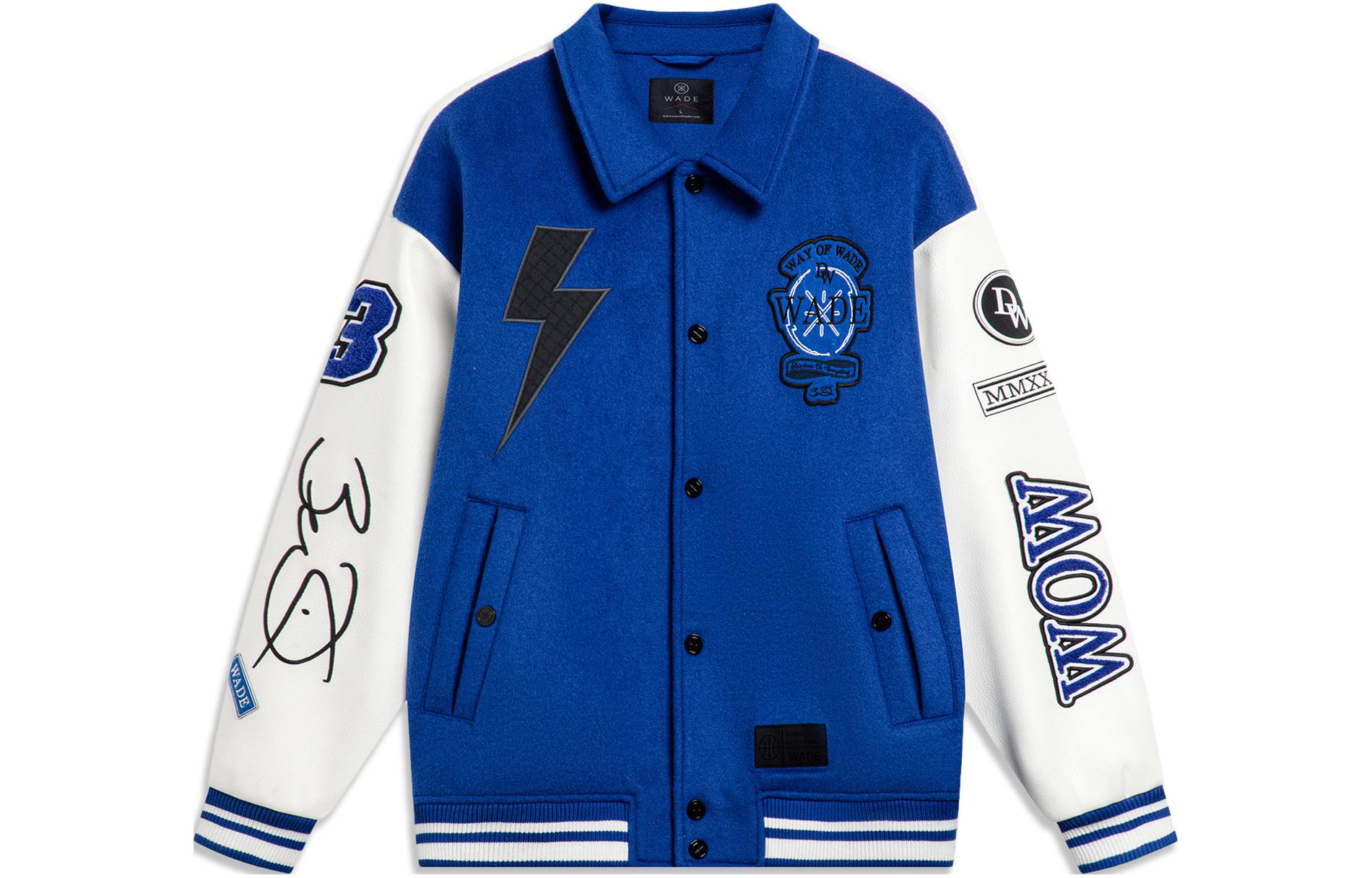 Li Ning Jackets Men s Dream Blue Ivory Lapel Moderate Other AJMU003-2 M
