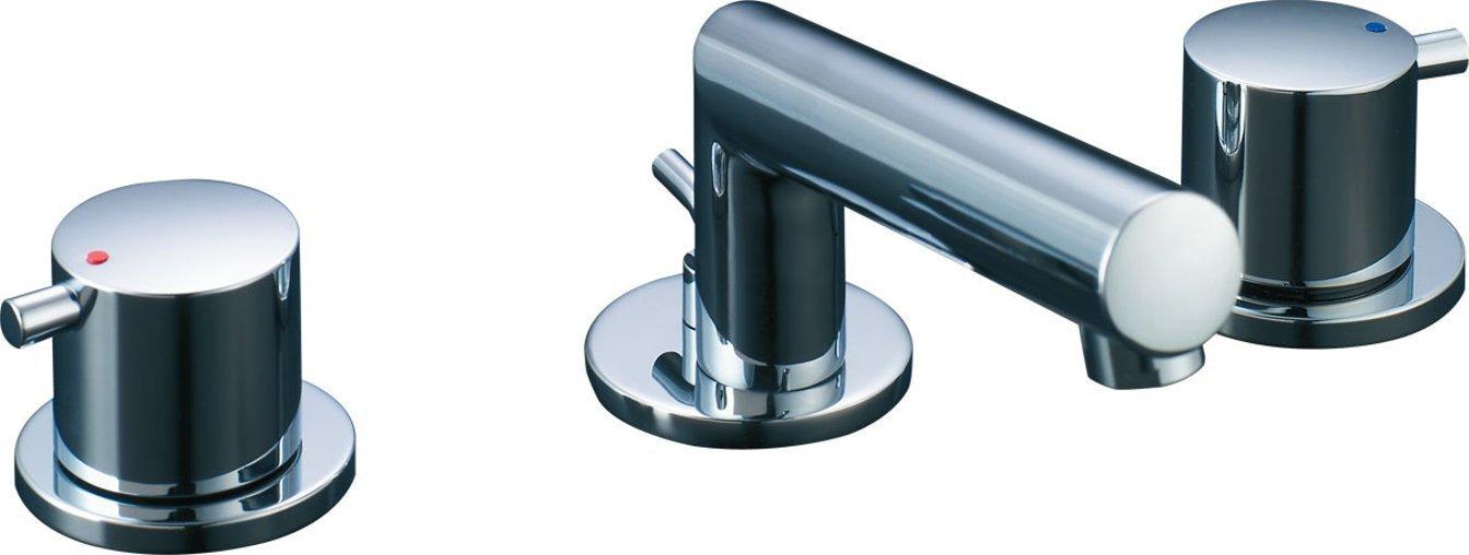 

LIXIL INAX Змішувач для умивальника з двома ручками eModern Номінальний діаметр 13 мм Довжина виливу 115 мм Умивальник/Рукомийник LF-E130B