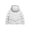 Nike Down Jacket Short Letter Brand Logo Kids Jackets Cotton-Candy-White NY2242040GS-003