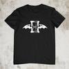 Camiseta Unisex The Lawrence Arms Logo de Banda Clásico Negro Todas las Tallas OM213