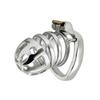 Men's Stainless Steel Chastity Lock ,SM Chastity Cage Sex Tools Chastity Device for Men