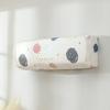 Cartoon PEVA Air Conditioner Dust Cover - Washable, All-Inclusive, Household Protector