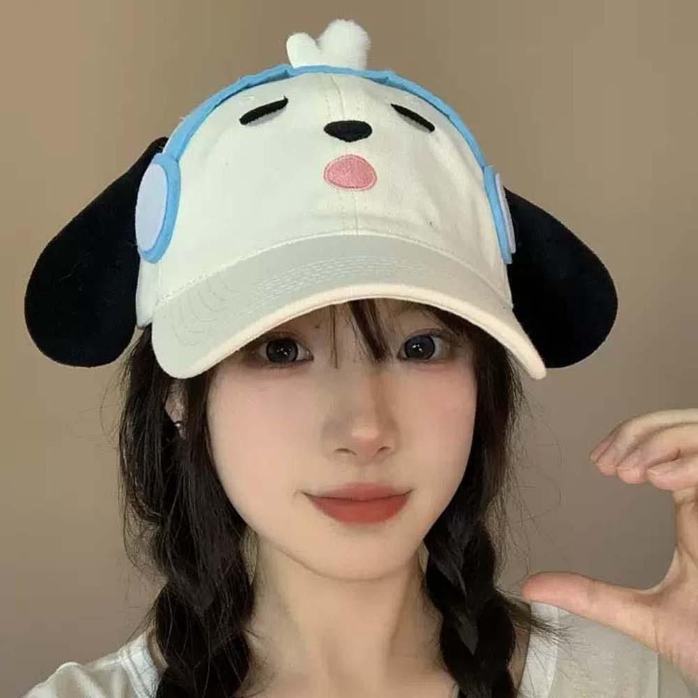 Sweet Eyewear Puppy Cap Breathable Puppy Hat with Big Ears Headset Dog Baseball Cap  Versatile