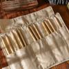 Traditional Palace Stationery Bag Large Capacity Roll Pouch Vintage Pencil Storage Bag  Students