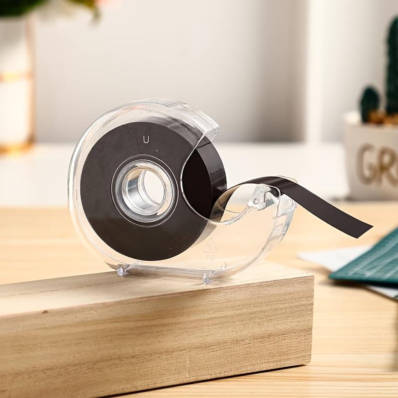 1pc Magnetic Adhesive Tape,Multi-functional Sticky Notes Tap, DIY Magnetic Tape for Securing Papers In Office and Home Use