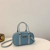 Popular Denim Boston Bag Spring Women's Versatile New Trendy Fashion One  shoulder Crossbody Bag