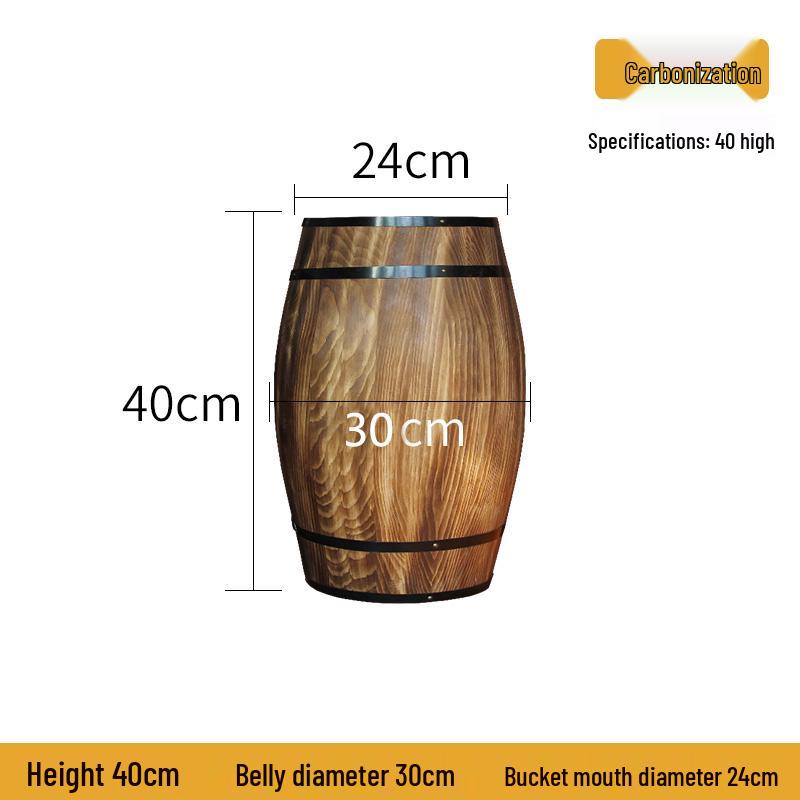 Wooden Wine Barrel Decoration - Oak Beer Barrel Wedding & Bar Photography Prop