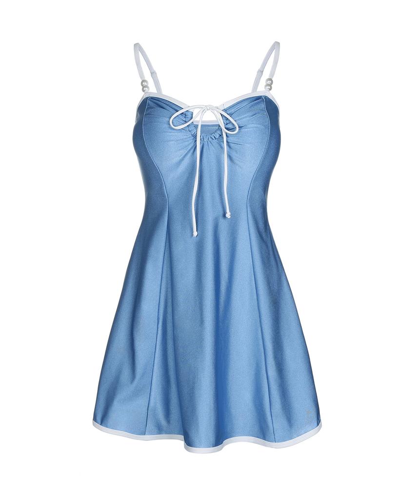 Sonyalebai Pearl Bright Dress Provence Blue