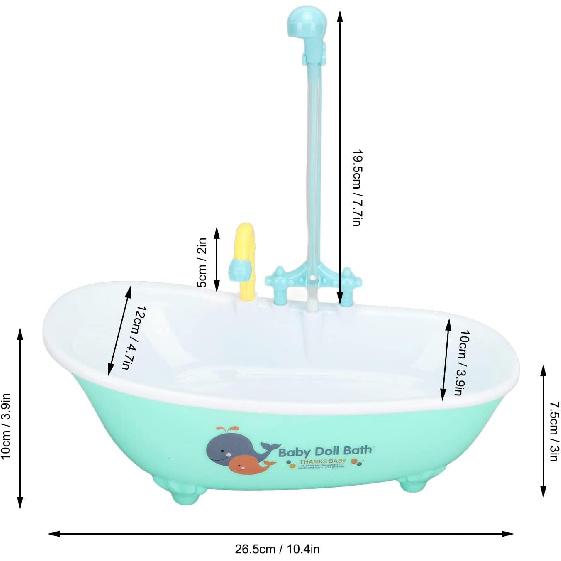 Bird Parrot Bathtub, Automatic Bird Shower Bathing Tub, Small Bird Bathtub Box with Faucet and Shower Accessories for Small Pet, Parakeet, Lovebirds,