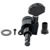 Musiclily Pro 6-Piece Locking Tuners for Fender Strat/Telecaster Electric Guitars, Black