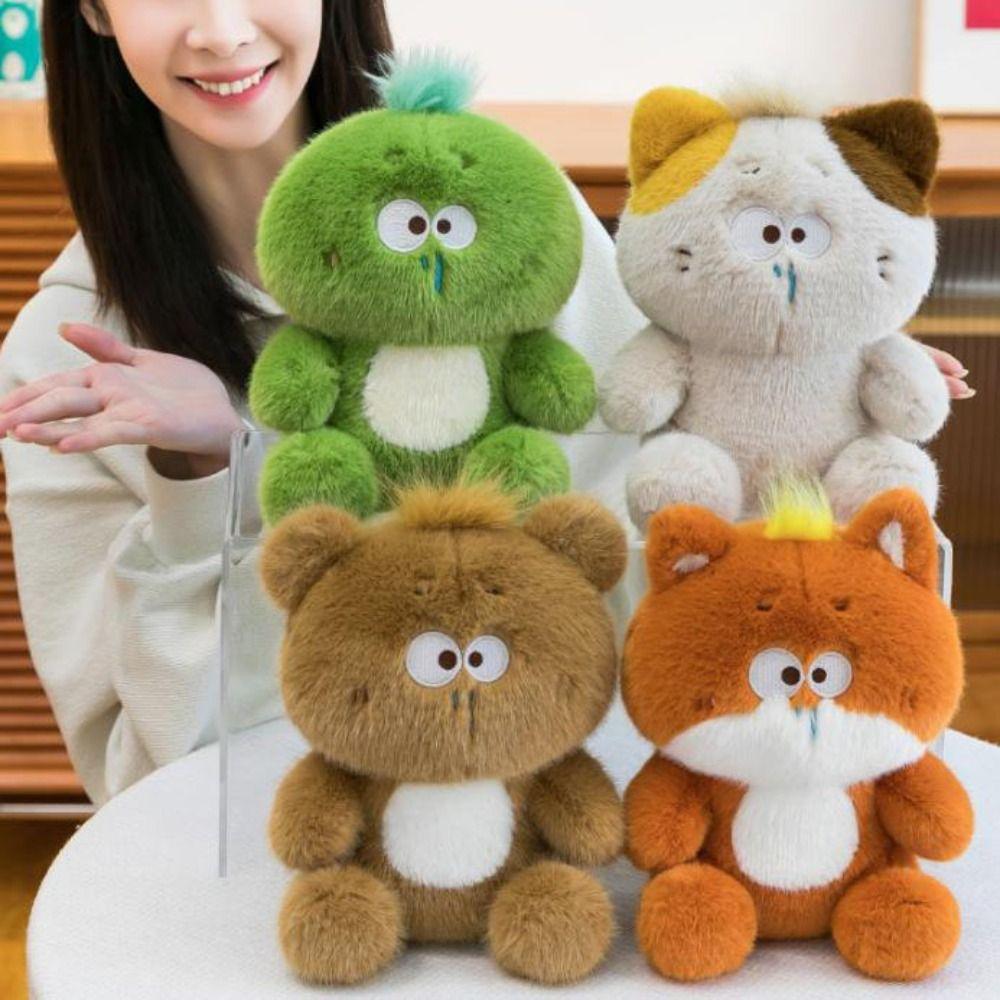 Soft Panda Plush Toy Collection Cat Mimi Plush Doll Cute Turtle Plush Doll  Boys Girls