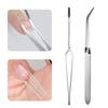 Shaping Clip Multifunction Stainless Steel Nail Art Shaping Tweezers Nail Clip Manicure Tools New Nail Art Tool For Accessories