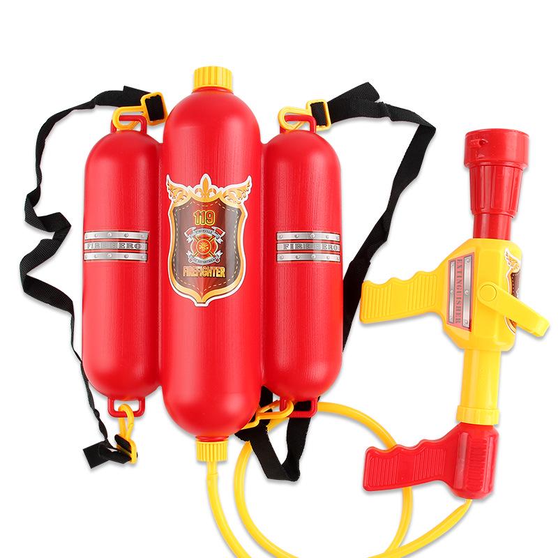 Kids' Pump-Action Fire Hose Water Blaster Toy for Summer Fun