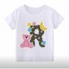 26 English Alphabet Cartoon Printed T-Shirt Children'S Jacket