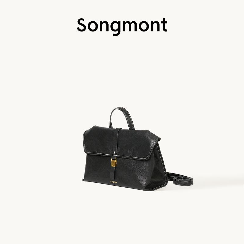 New Shan Shan Shan Xing Series Travel Bag, Vegetable Tanned Cowhide Commuting Versatile Single Shoulder Crossbody Bag for Women
