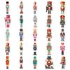 50PCS Nutcracker Graffiti Stickers Cute Playful Cartoon Fashion DIY Guitar Phone Laptop Suitcase Water Cup Skateboard Decals