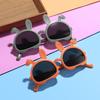 New Fashion Bunny Children's Sunglasses Cute Baby Men's and Women's Cartoon Sunglasses Street Shooting Dance Glasses