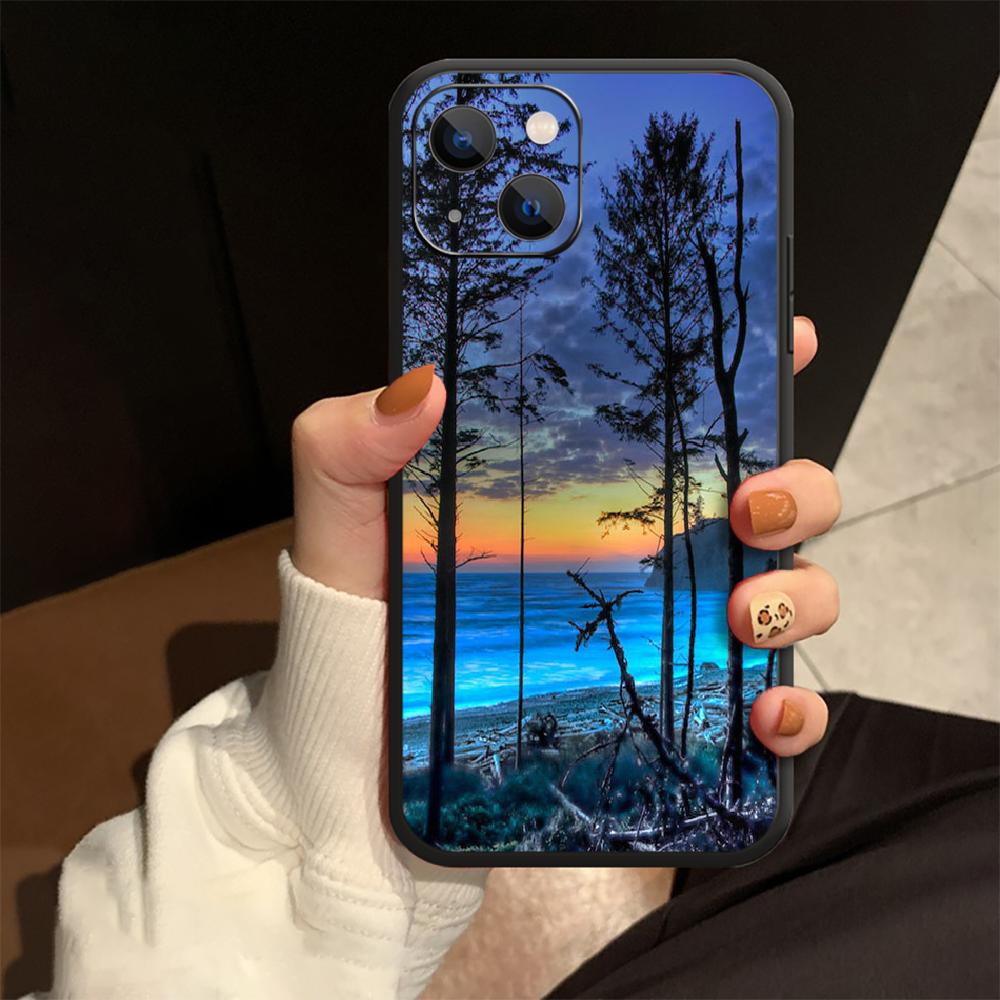 Art Beautiful Landscape Phone Case Cover Coque For Iphone Xiaomi Mi Samsung Galaxy Redmi Note A S 11 12 13 14 15 22 23 24 5G Pro Plus Max Fe Ultra