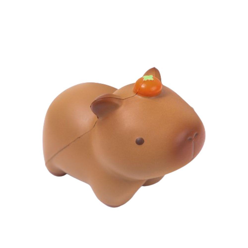 

Novelty Doll Capybara Squeeze Toy Cartoon Animal Simulation Capybara Decoration Kids Holiday Gift Style D