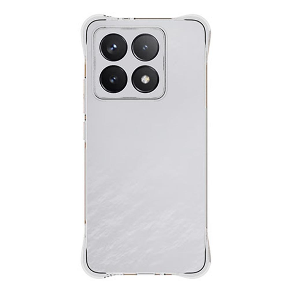 WANLONFENG WL Series for Xiaomi 14T TPU Case 2.0mm Phone Cover with Tempered Glass Film