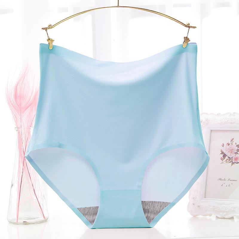 Underpants for Women Low Waisted Briefs with Black Fungus Edges Cute Simple Cotton Breathable Triangle Underwear Panties