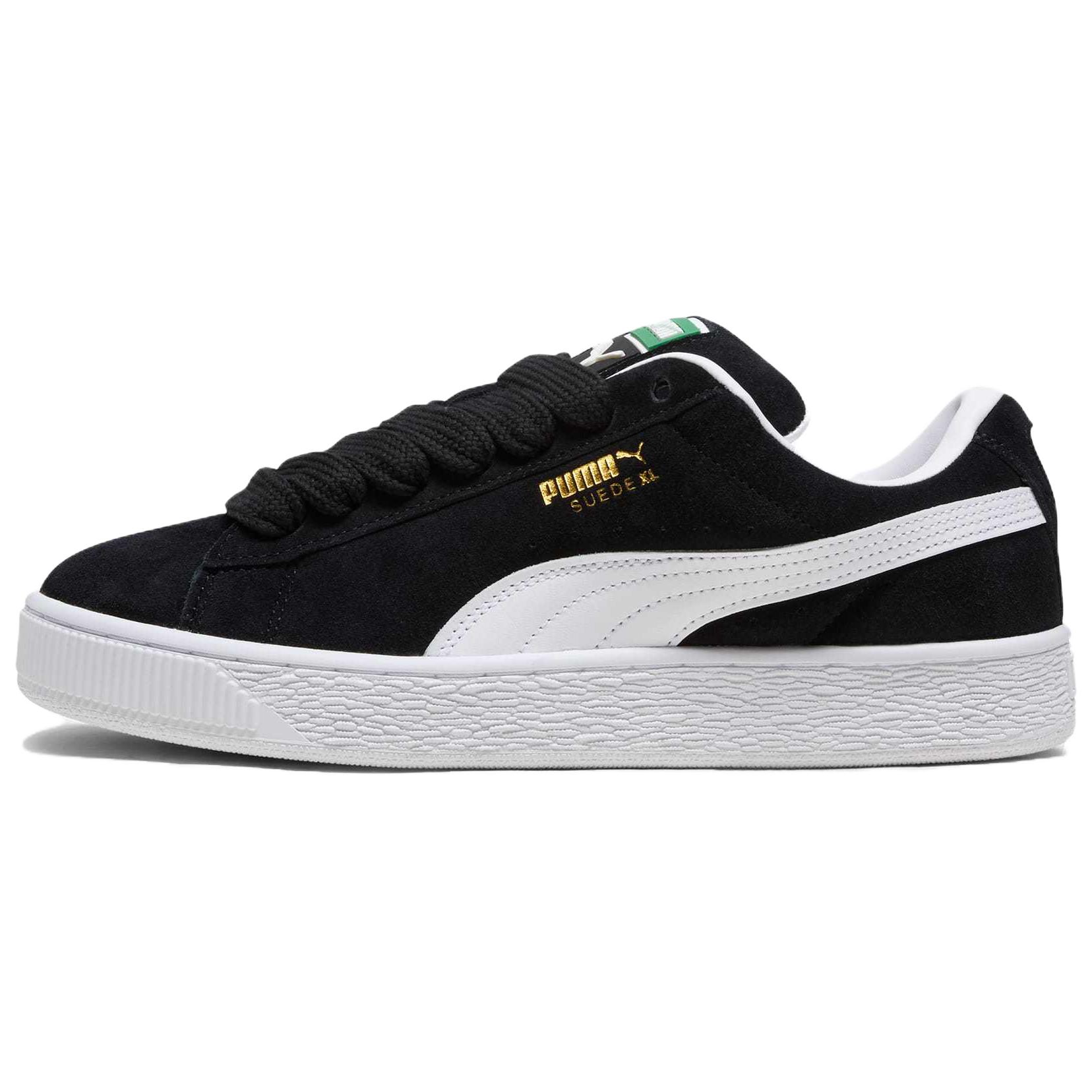 

Puma Suede XL Women s Black White Sneakers 397648-02 EU 41