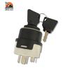 701/80184 Ignition Switch with 2 Keys 3 POSITION 9pins for JCB 3CX 4CX