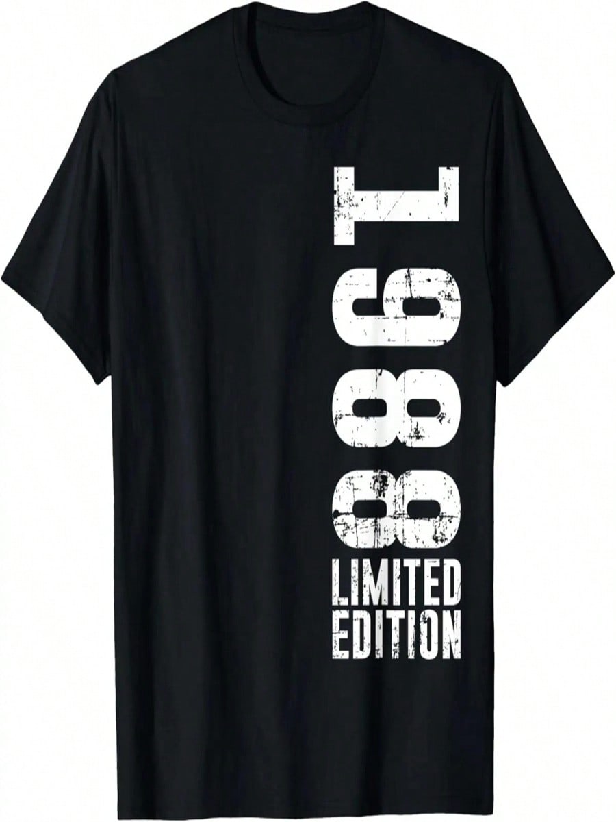 Birthday Design Limited Edition And Vintage 1988 T-Shirt S разноцветный