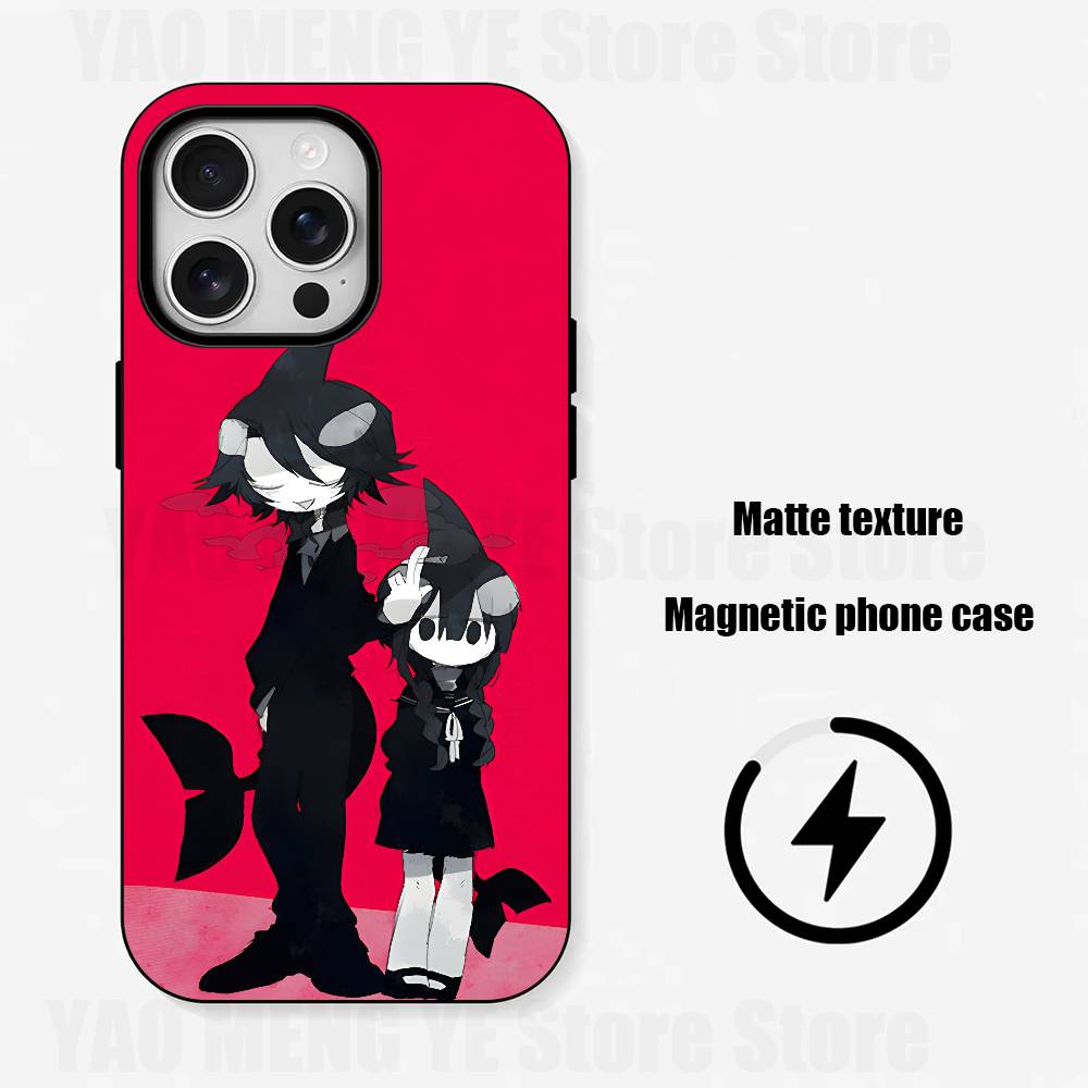

O-Okegom I-Idate Frosted Soft Silicone For Phone Case For Iphone 11,12,13,14,15,16,17 Pro Max XS Wireless Charge Magnetic Cover iPhone14Plus