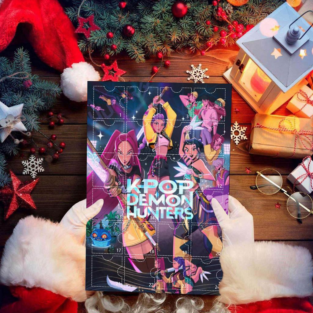 Adventní kalendář obsahuje 24 adventních kalendářů, odpočítávací kalendář a překvapivá sběratelská předměty.