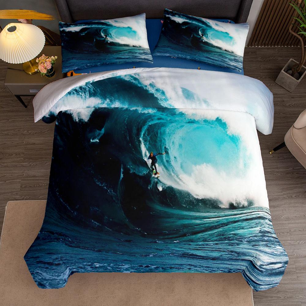 Monnet Garden Duvet Cover Set UK Single Double Queen US Twin Full King Size Among Bed Linen Set