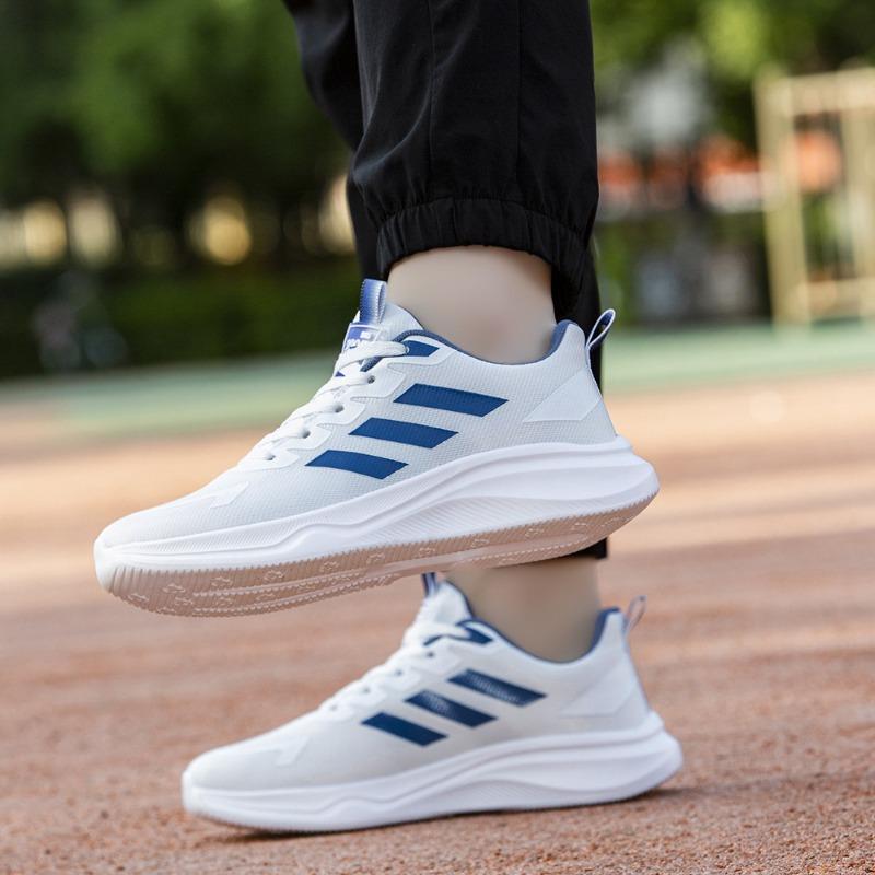 Men's Summer Lightweight Breathable Running Shoes Soft Sole Versatile Athletic Sneakers.