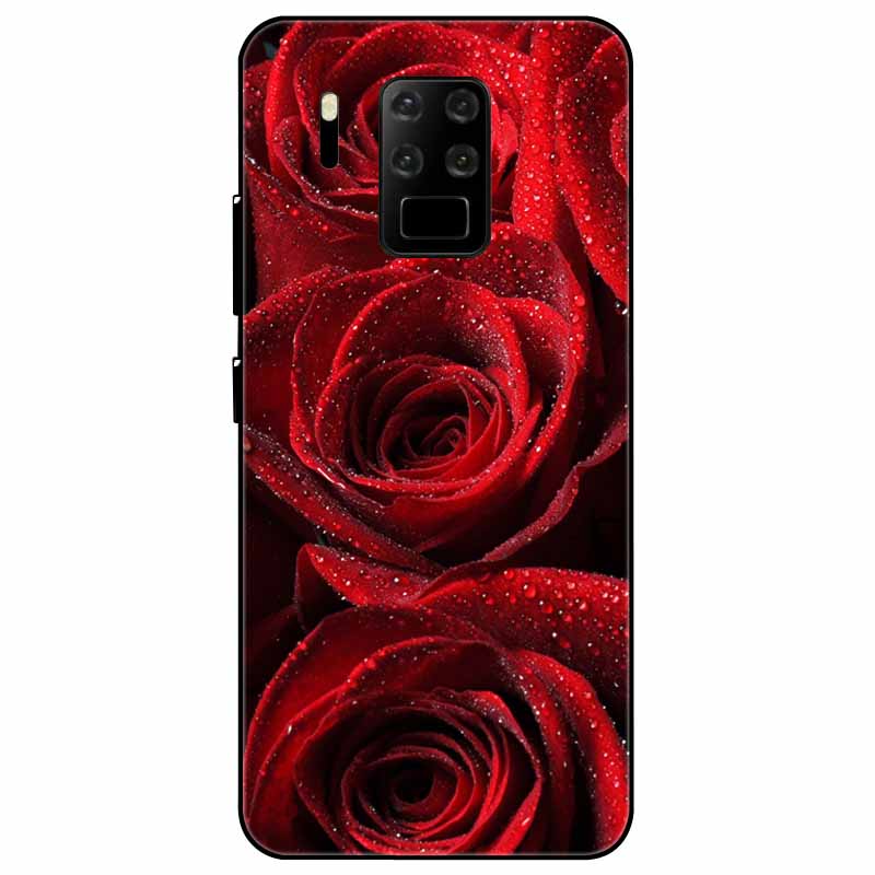 For OUKITEL C18 Pro C21 C21Pro Case Silicone Black Soft Protector Funda Capa for OUKITEL C21 Pro C18 Pro Cover TPU Cartoon Cover