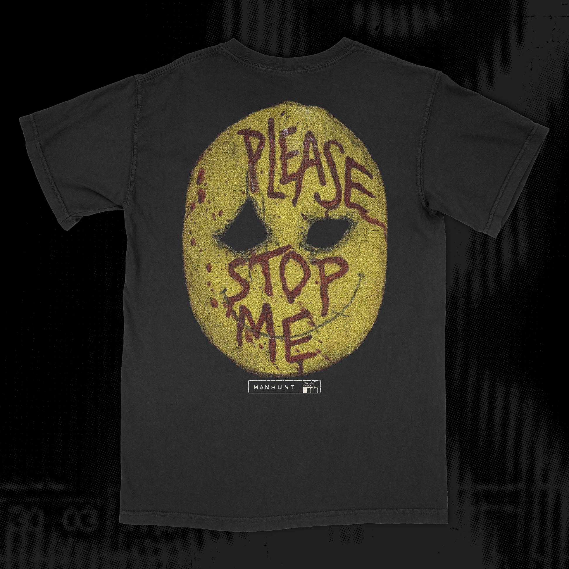 

High Street Goth Top Please Stop Me Classic Role Vintage Print Short Sleeve Casual Fashion Street Wear Crew Neck T-shirt Unisex 5XL різнокольоровий