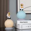 Night LED Light Battery USB Charging Astronauts Lunar Lamp Children Bedroom Bedside Desk Decoration Table Lamp Night Lights