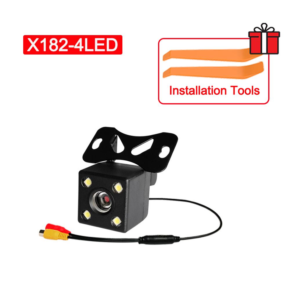 Car Rear View Camera Night Vision Reversing Backup Auto Parking Monitor LED CCD Waterproof HD Video for Car Intelligent Systems