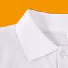 Kinder Weißes Baumwoll-Poloshirt - Kurzarm für Jungen und Mädchen